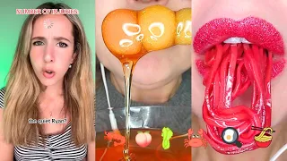 👄 Text To Speech 👄 ASMR Satisfying Eating || @Amara Chehade || POVs Tiktok Compilations 2023 #52