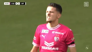 Aksi Justin Hubner Vs Vissel Kobe • Cerezo Osaka Liga Jepang 2024