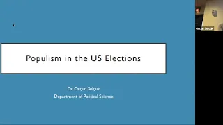 Populism and Presidential Elections in the U.S. - A Global Perspective