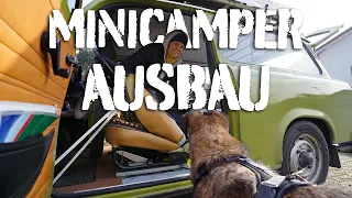 ROOMTOUR durch unseren Mini Camper | So wird unser Trabant zum (Micro) Camper | Cleverer DIY Ausbau