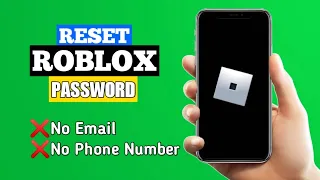 How to Recover Roblox Account without Email or Phone number (2024)