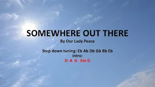 Somewhere Out There by Our Lady of Peace - easy acoustic chords and lyrics