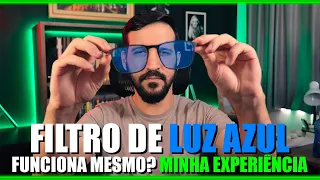 Filtro de LUZ AZUL funciona mesmo? #lenscope