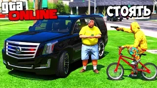 БИТВА ВОРОВ В GTA 5 - УГНАЛ ESCALADE У ЖИРНОГО МУЖИКА? ⚡ГАРВИН