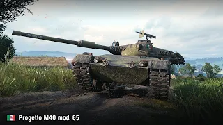 Tankist Progetto M40 mod. 65 Тихий штурмовой бой на Progetto M40 mod. 65