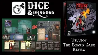 Dice and Dragons - Hellboy The Board Game Review