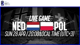 Netherlands vs. Poland | Full Game | 2019 IIHF Ice Hockey World Championship Division I Group B