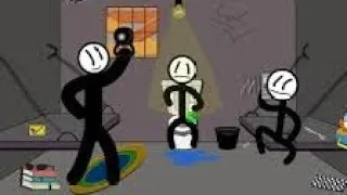 Stickman jailbreak 1 & 6 escape the person by (Ber Ber) || Stickman Funny in jailbreak || Stickman 4