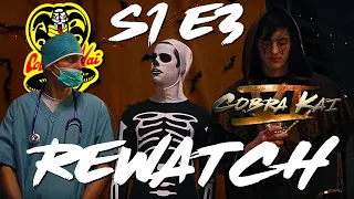 Cobra Kai Season 6 Countdown: Season 1 EP3 ‘Esquleto’ | LIVE