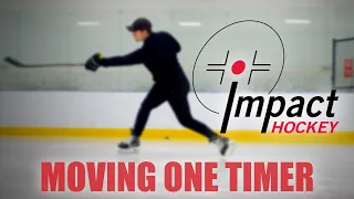 Moving One Timer Drill • Impact Hockey Shooting Skills