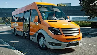 Mercedes-Benz SPRINTER ! ! ! Fernbus Simulator ! ! ! DLC W906 ! ! ! Gameplay ! ! !