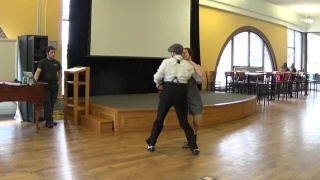 Ryan Lewis and Sarah Hejnosz Swing Dance to "Bring Me Sunshine"