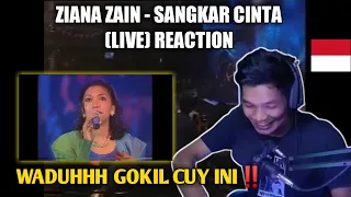 WADUHH GOKIL CUY‼️ZIANA ZAIN -  SANGKAR CINTA (LIVE) REACTION