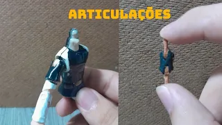 Como Fazer Articulações Nos Ombros e Joelhos Para Bonecos