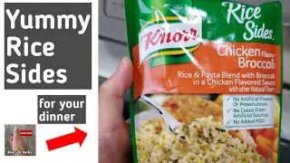 so good! Knorr Rice Sides Chicken Broccoli - fast and easy Sides