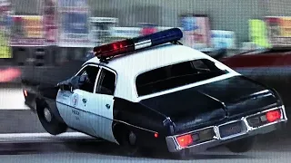 The Terminator- Filming Locations then & now- Police Car Chase