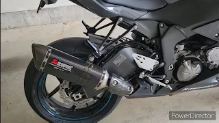 2019 ZX-6R Akrapovic slip-on review/sound and an update..