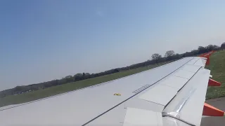 4K - EasyJet A319 - Loud Engine Takeoff & Landing from London Luton (LTN) to Edinburgh (EDI)