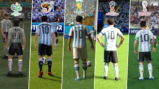 Messi Free Kicks in Fifa World Cup - 2006, 2010, 2014, 2018 & 2022
