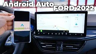 New Ford Android Auto Demonstration Multimedia System 2022