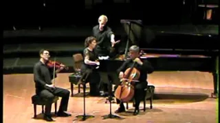 Eteri Andjaparidze at Round Top - Mendelssohn Piano Trio No. 1 in d minor, Op. 49