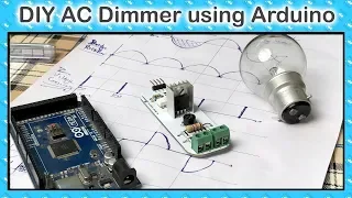 Simplest AC Dimmer Explained | AC Dimmer using Arduino and Triac | LCSC