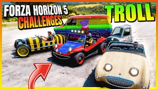 ΦΤΙΑΞΑΜΕ ΤΑ ΠΙΟ TROLL ΑΥΤΟΚΙΝΗΤΑ ΣΕ ΑΥΤΟ ΤΟ CHALLENGE  | FORZA HORIZON 5