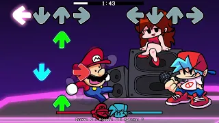 Friday Night Funkin' : Vs Speedrunner Mario | FNF vs Speedrunner Mario