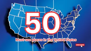 🇺🇸"Explore America: 50 Must-See Places You Can't Miss | Ultimate Travel Guide"#TravelUSA #MustSeeUSA