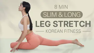 8 MIN LEG STRETCH AFTER WORKOUT FOR SLIM & LONG LEGS + THIGHS, CALVES & HIPS FLEXIBILITY_Shirlyn Kim