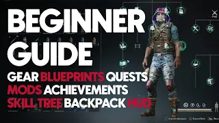 ONCE HUMAN BEGINNER'S GUIDE | Blueprints, Skill Tree, Quests, HUD, and more!