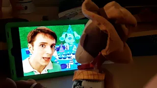 Woody Watches Blue's Clues: Blue's Birthday (First Part)