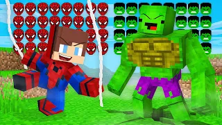 How JJ and Mikey Became Spiderman and Hulk in Minecraft? - Maizen