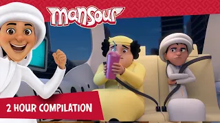 Fridays with Mansour  P5 🚚 | 2 Hour 🕐 | The Adventures of Mansour ✨