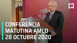 Conferencia matutina AMLO / 28 de octubre 2020