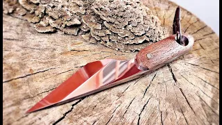 Make a carving knife from scrap metal