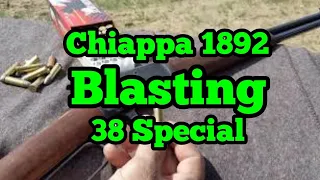 123. Chiappa 1892 357 Mag. Lever Gun - Quick Work of 38 Special.