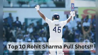 TOP 10 Rohit Sharma Pull Shot | Best Of Rohit Sharma Pull Shot | CricketTV