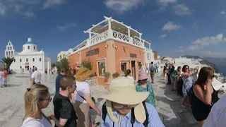 Santorini Greece part 2, 360 VR 8K