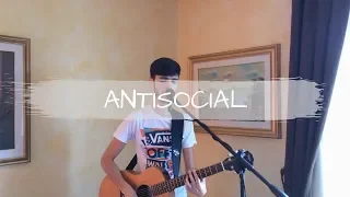 Ed Sheeran ft. Travis Scott - Antisocial [loop cover - Madef]