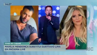 Marília Mendonça substituirá Gusttavo Lima na próxima Live Cabaré