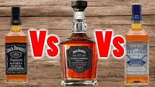 Which is the Best Jack Daniels? Old No 7 vs JD Legacy vs JD Single Barrel   Whiskey Review 91 Extra