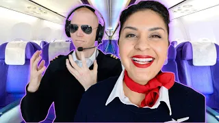 Flight Attendants ANNOY PILOTS - Fly With Stella vs. 74 Gear 🤣 - 2019