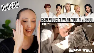 [SB19 VLOGS] I WANT YOU MV Shoot REACTION