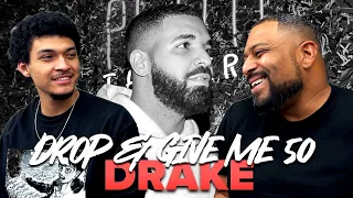 Father & Son Reacts | Push Ups -  Drake | Drop and Give Me 50 | Drake has entered the arena!