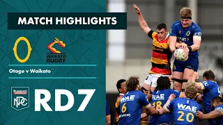 Bunnings NPC 2022 | Round 7 Highlights | Otago v Waikato