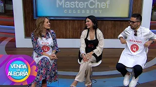 Recibimos a Itzel, séptima eliminada de MasterChef Celebrity | Venga La Alegría