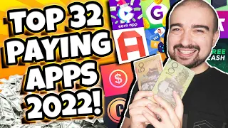 32 Apps That ACTUALLY PAY REAL MONEY In 2022 - Work from HOME!