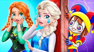 Who Murdered Elsa? Lost in The Amazing Digital Circus! 32 DIYs for Dolls