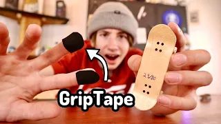 I Put Grip Tape on my Fingers Instead of My Fingerboard!??